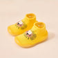Chaussures bébé garçon souples motif lion – Chaussons premiers pas antidérapants en maille respirante