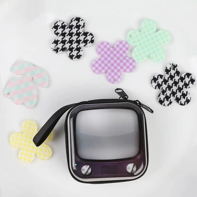 Étui de Rangement Rétro pour Console – Housse de Protection Portable avec Poignée pour Appareils Électroniques