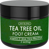 Crème Pieds Tea Tree Oil – Hydratante et Réparatrice avec Aloe Vera