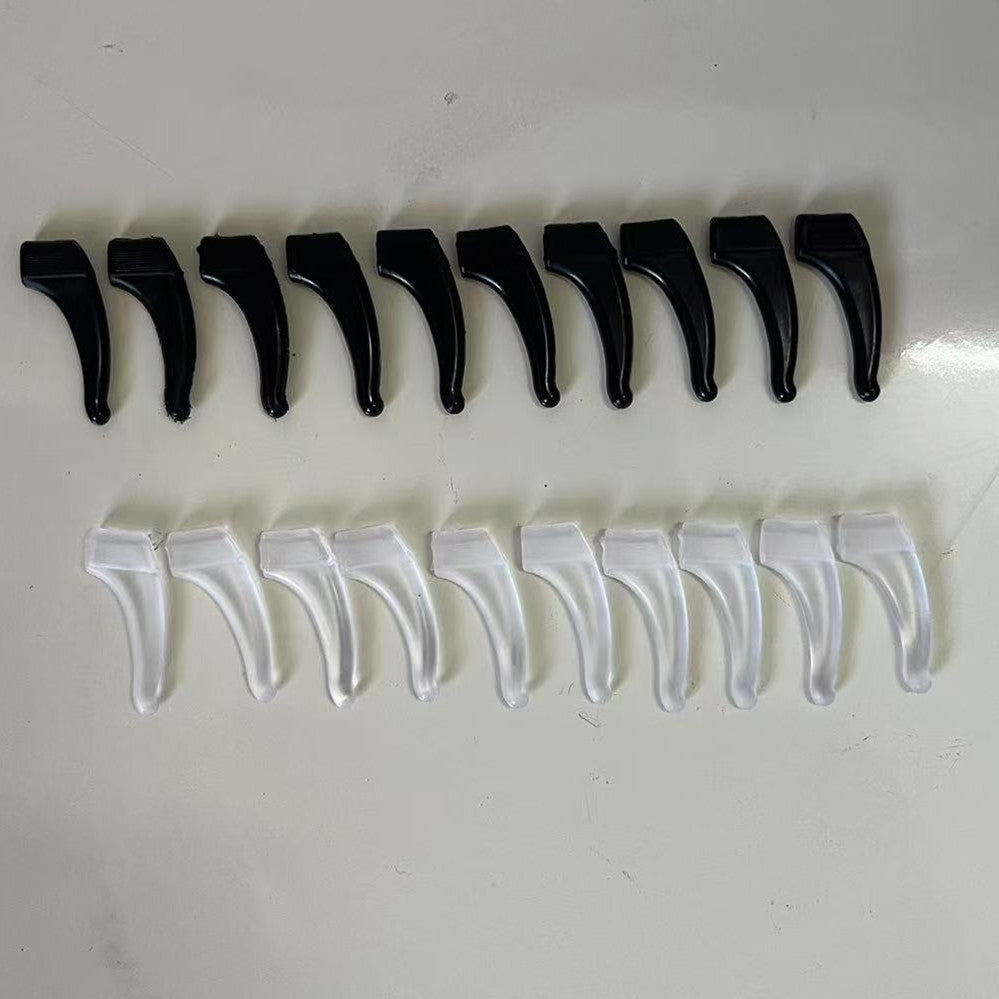 20 pièces Protège-oreilles -dérapants pour Lunettes