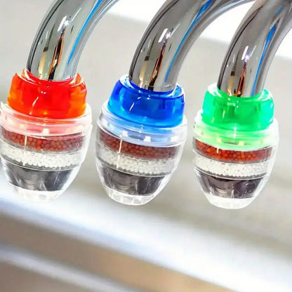 Filtre Purificateur d’Eau pour Robinet – Système de Filtration à Charbon et Minéraux pour Cuisine et Nettoyage