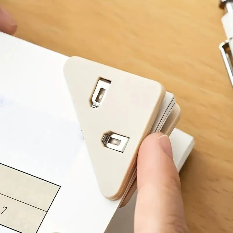 Clips Triangulaires Colorés pour Câbles et Documents – Lot de Pinces Multifonctions Antidérapantes