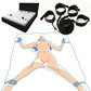 Système de Fixation BDSM pour Lit – Harnais de Retenue avec Menottes Réglables pour Jeux de Soumission en Couple