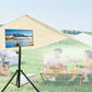 Support TV sur trépied réglable – Meuble RV portable pour écran plat