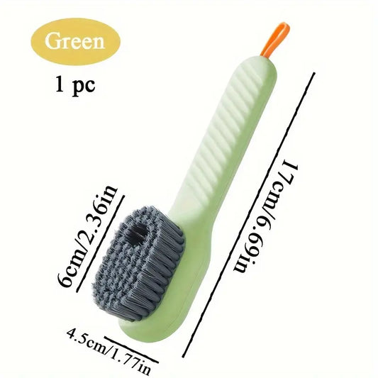 Brosse de Nettoyage avec Réservoir de Savon – Outil Pratique pour Linge, Vaisselle et Surfaces