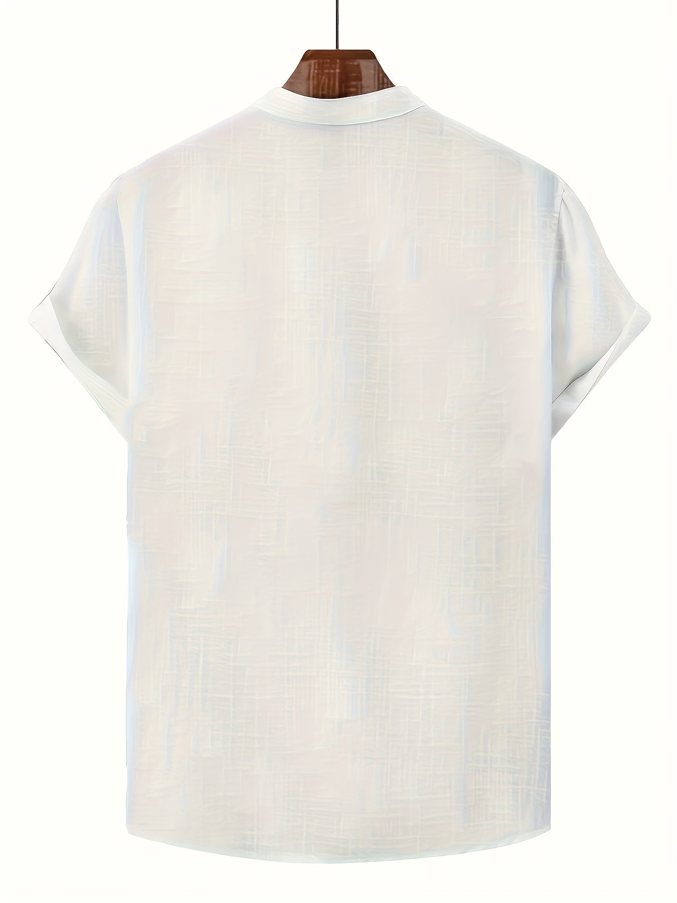 2 pièces Ensemble 100% Coton Chemise Homme Unie Légère Absorbant