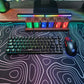 Clavier Gaming Mécanique Rétroéclairé + Souris Filaire LED – Kit Gamer Haute Performance