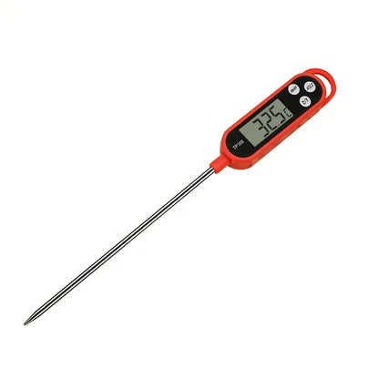 Thermomètres Digitaux de Cuisine – Sonde Longue en Acier Inoxydable, Lecture Instantanée, Idéal pour Viande, Barbecue, Four et Liquides – Thermomètres Haute Précision