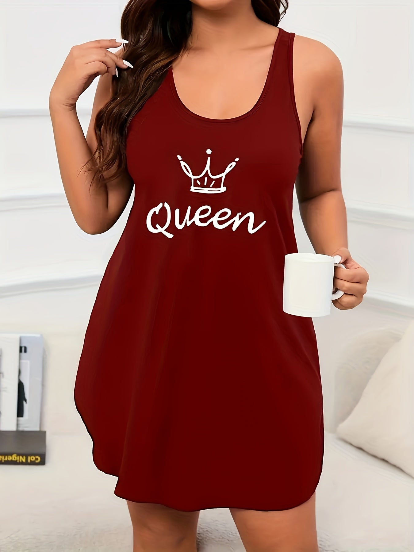 Robe décontractée grande taille pour femmes
