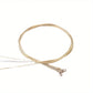 Cordes en cuivre pour guitare acoustique, coloris Jaune