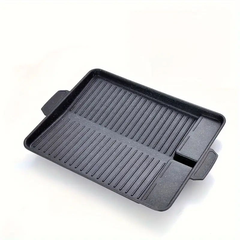 Plancha barbecue portable antiadhésive – Plaque de cuisson idéale pour camping, pique-nique et cuisine d’extérieur