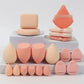 Lot de 20 Éponges Maquillage – Blenders et Houppettes Douces Multi-Tailles pour Fond de Teint & Poudre
