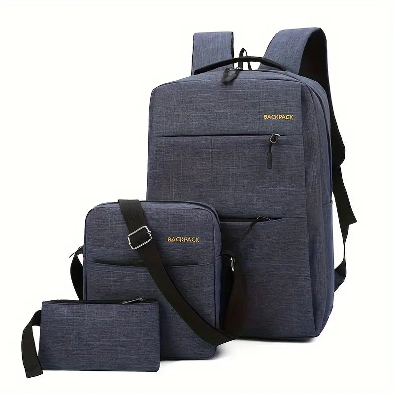 Set sacoche ordinateur portable et sac à dos  Design moderne, grande capacité et multi-compartiments
