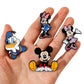 Lot de Broches Enfant Disney – 8 ou 16 Pièces Personnages Célèbres, Accessoires Fantaisie pour Sac, Vêtements et Collection