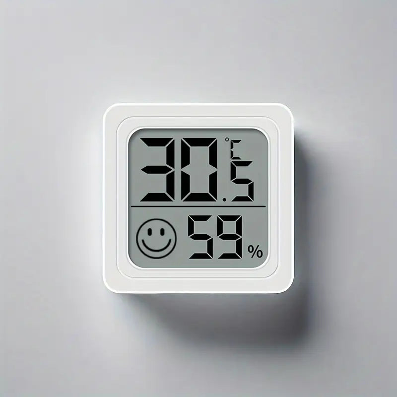 Thermomètre Hygromètre Numérique – Mesurez Température et Humidité avec Écran LCD Clair et Indicateur de Confort