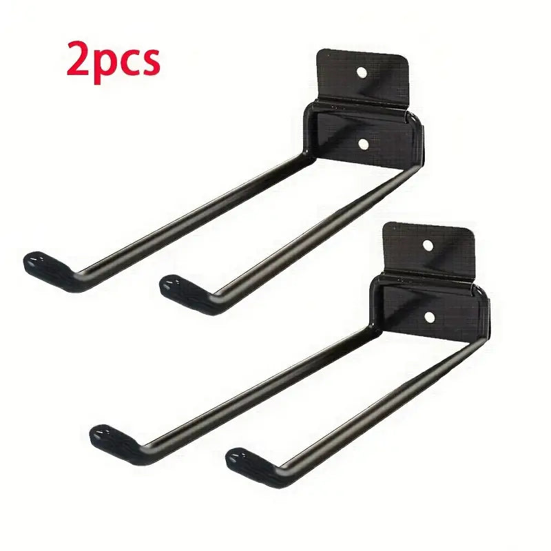 Support Mural pour Outils de Jardinage – Rangement Extérieur Robuste pour Pelles, Balais, Râteaux et Accessoires de Bricolage