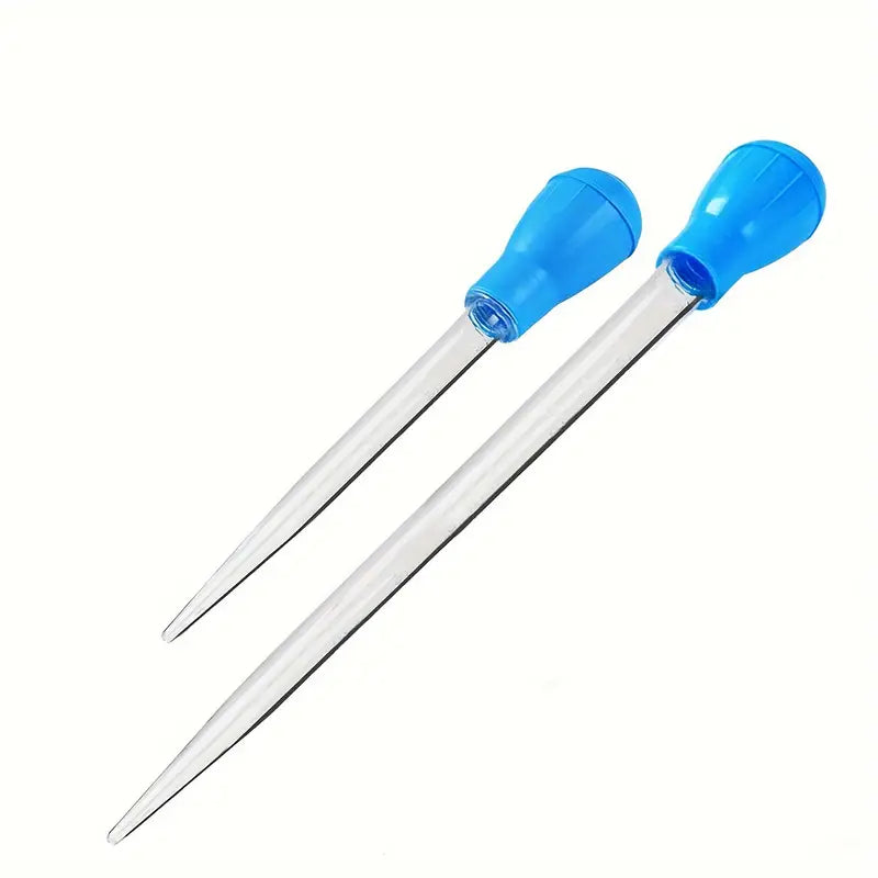 Pipette de Nettoyage Longue avec Poire – Compte-Gouttes Réutilisable pour Assainissement et Laboratoire