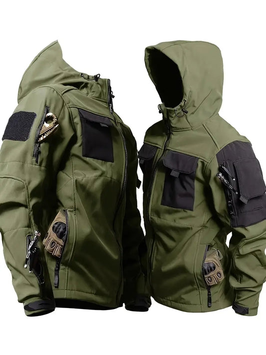 Veste coupe-vent imperméable pour cyclisme – Respirante, chaude et résistante aux intempéries