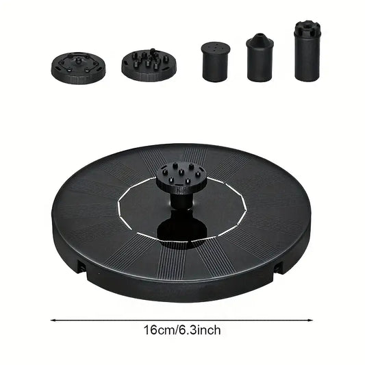 Fontaine Solaire de Jardin – Pompe à Eau Écologique pour Bassins, Étangs et Bains d’Oiseaux – Créez une Oasis Naturelle et Relaxante