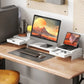 Support d’Écran d’Ordinateur avec Tiroirs de Rangement – Rehausseur Bureau Ergonomique pour PC, Laptop et Tablette