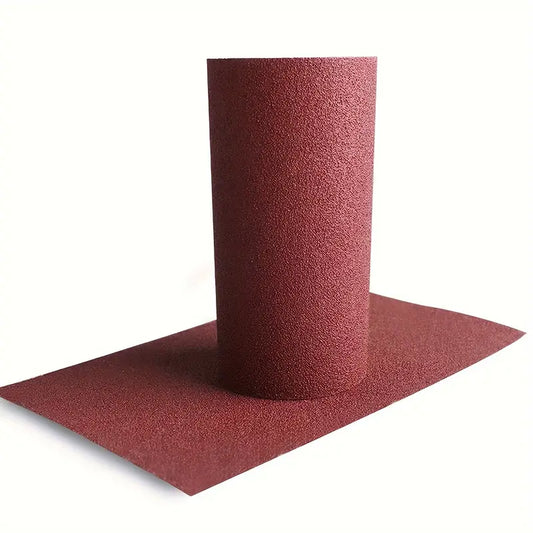 Rouleau de Papier Abrasif Grain Fin – Idéal pour Ponçage Bois, Métal et Finition de Surface