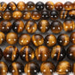 Perles en pierre naturelle Oeil de Tigre – Pierres précieuses en vrac pour bijoux et lithothérapie