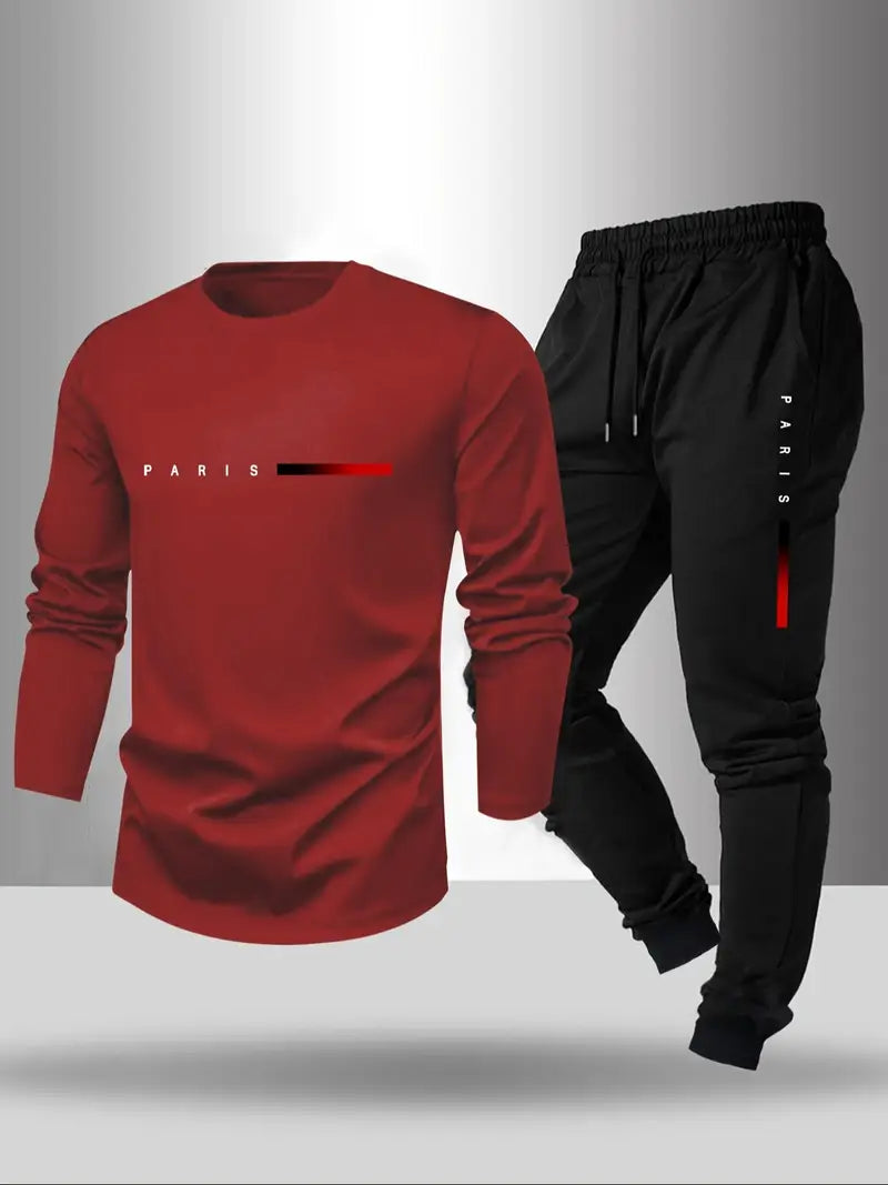 Ensemble de sport homme – Sweat à manches longues + Pantalon jogging – Confort & Style urbain