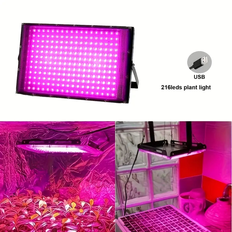 Lampe de Croissance LED Puissante – Éclairage Horticole Professionnel pour Serres, Jardins Intérieurs et Plantes d’Intérieur