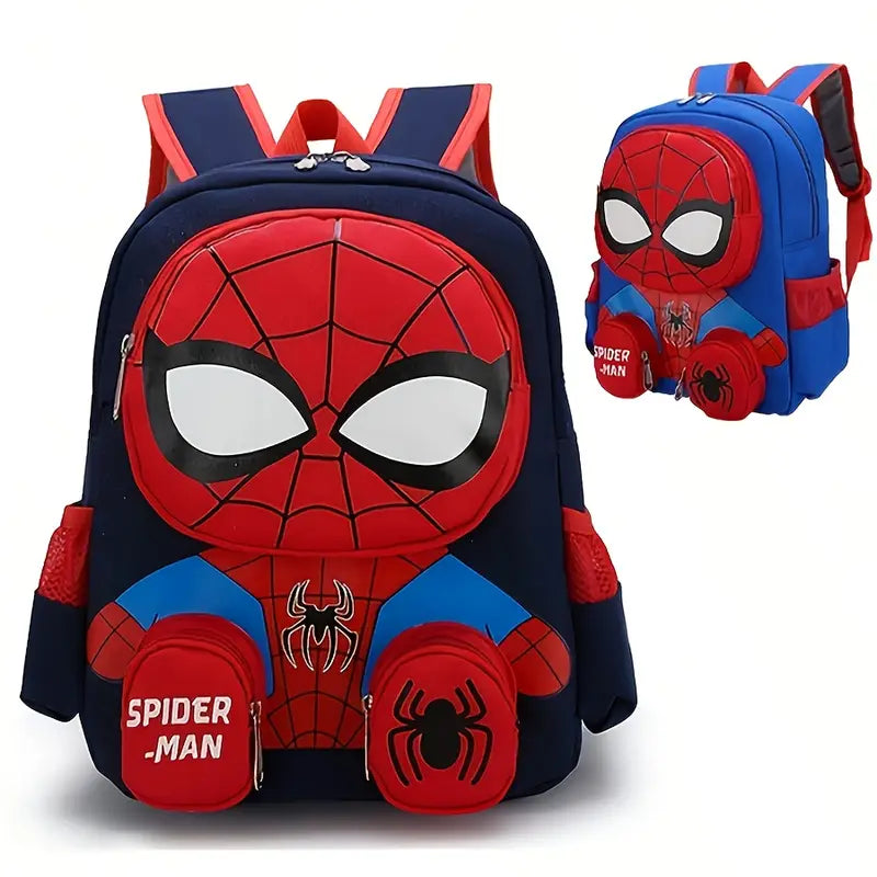 Sac à dos femme Spiderman – Design super-héros, coloris Bleu foncé