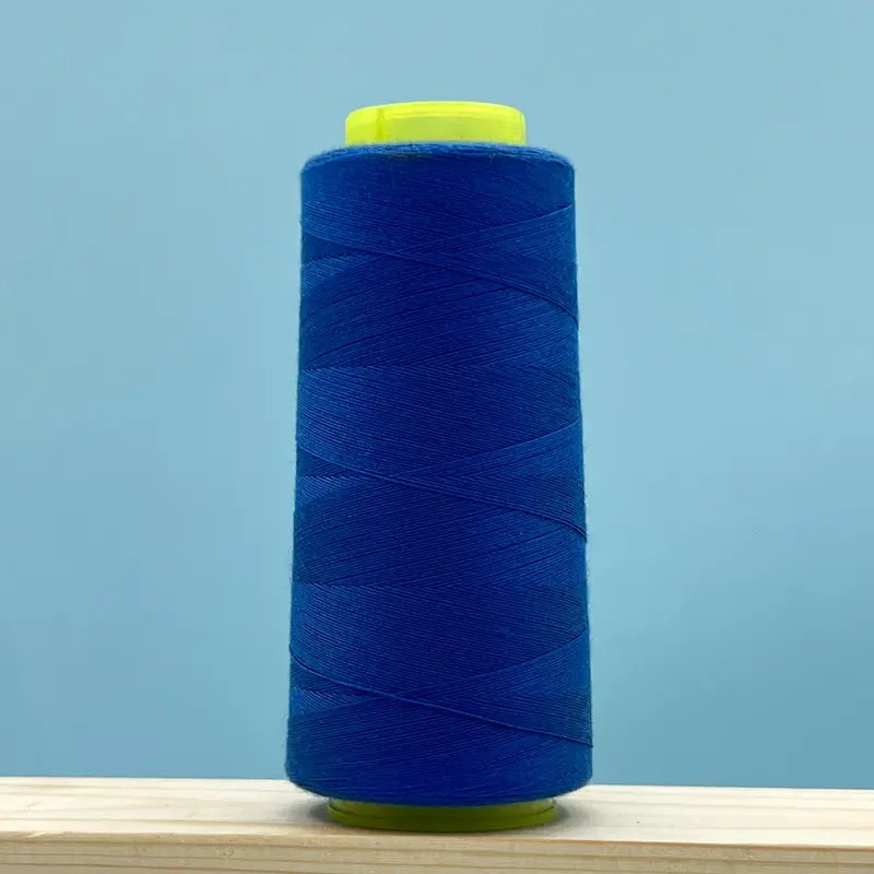 Bobine de Fil à Coudre Bleu – Fil Résistant Polyester pour Machine et Couture à la Main