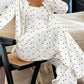 Ensemble de vêtements de maison Gentle Style Petit Cœur : Caraco