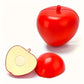 Jouet d’Éveil Bébé en Forme de Pomme – Jeu d’Imitation Aliment Magnétique