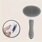 Brosse Auto-Nettoyante pour Chats et Chiens – Brosse de Toilettage à Poils Rétractables | Accessoire Pratique pour Animaux
