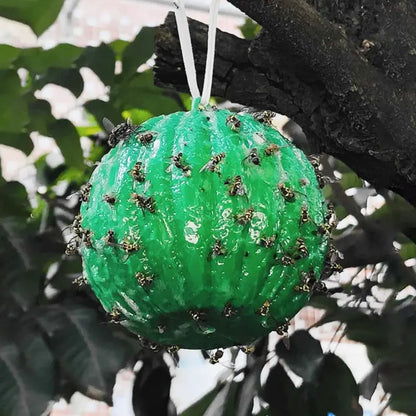 Piège Anti-Fourmis Suspendu en Forme de Fruit – Insecticide Naturel pour Jardin, Arbres Fruitiers et Plantes Extérieures