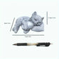 Statue Commémorative Chat Endormi – Souvenir Tendre pour Animal Décédé, Décoration de Jardin ou Intérieur