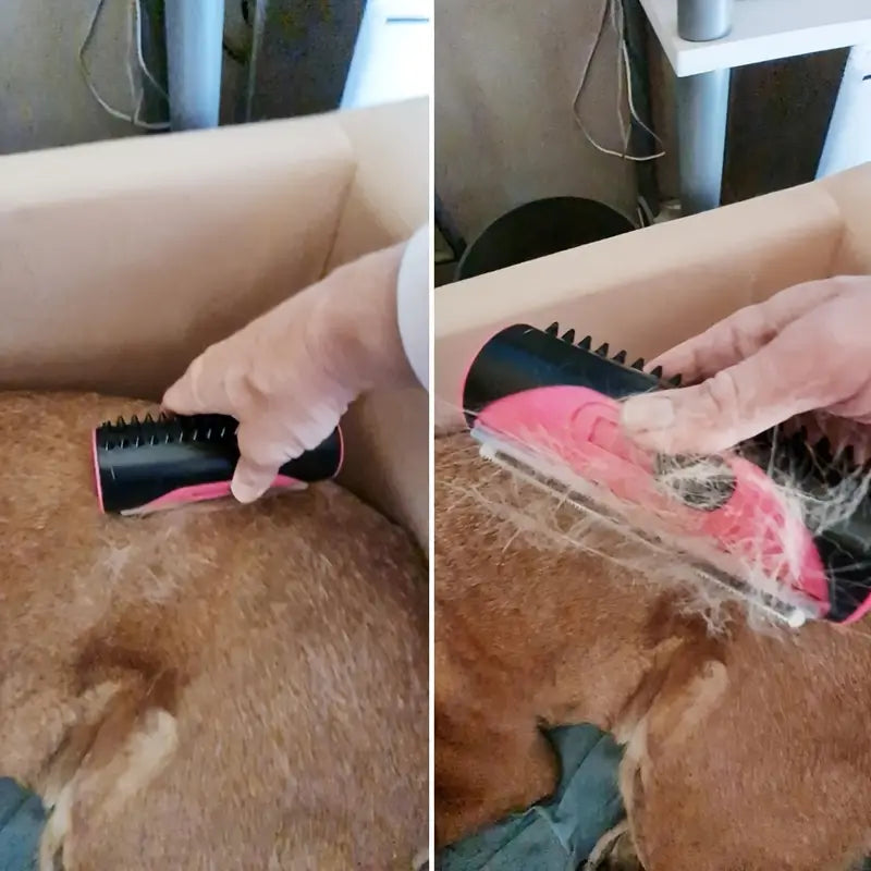 Tondeuse de Toilettage pour Chevaux – Brosse Électrique 2-en-1 pour Crinière et Pelage – Soin Équin Professionnel