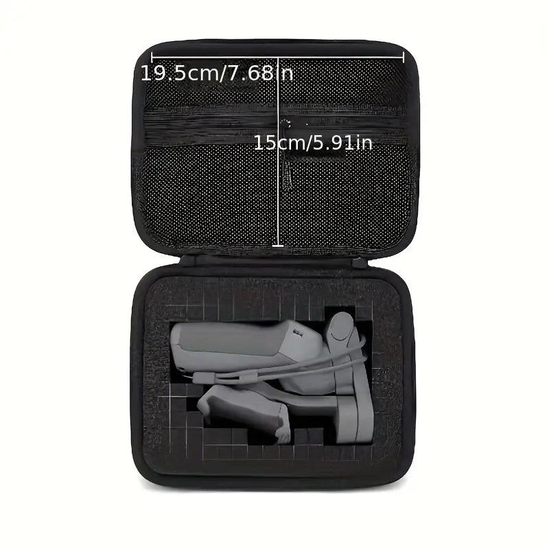 Étui de Rangement Rigide pour Caméra GoPro et Accessoires – Housse de Protection Antichoc avec Mousse Personnalisable