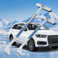 Brosse à Neige Rotative pour Voiture et Toit – Manche Ergonomique et Tête Pivotante 180°