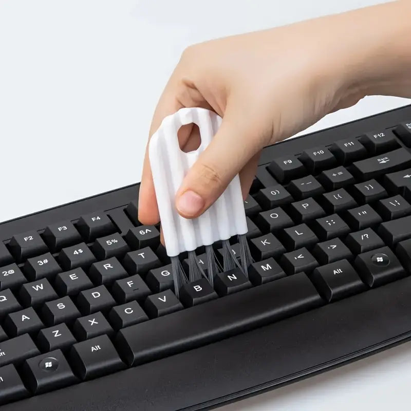 Brosse de Nettoyage pour Clavier – Accessoire Antipoussière Compact pour Ordinateur, Laptop et Électronique
