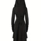 Robe médiévale à capuche – Déguisement gothique et fantasy pour femme