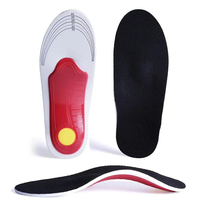 Semelles orthopédiques sport – Soutien voûte plantaire et amorti talon pour soulagement des douleurs de pieds