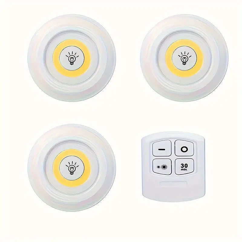 Lot de 3/6 Lampes LED Tactiles avec Télécommande – Éclairage Sans Fil Intelligent à Intensité Réglable