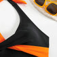 Bikini Femme Taille Haute 2 Pièces – Maillot de Bain Croisé à Nouer, Look Élégant et Confort Plage