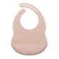 Bavoir Silicone Imperméable avec Récupérateur de Nourriture, Réglable et Facile à Nettoyer
