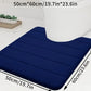 Tapis de Toilette en Mousse à Mémoire de Forme – Antidérapant, Ultra-Doux et Absorbant, Forme U