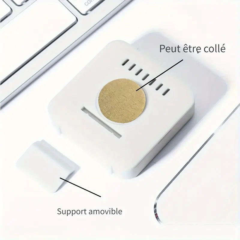 Thermomètre Hygromètre Numérique – Mesurez Température et Humidité avec Écran LCD Clair et Indicateur de Confort