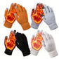Gants chauffants femme hiver – Gants tactiles tricotés thermiques écran tactile, mains toujours au chaud