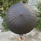 Parapluie noir anti-vent grande taille  Élégant, robuste et imperméable