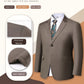 Costume 2 pièces uni pour homme grande taille