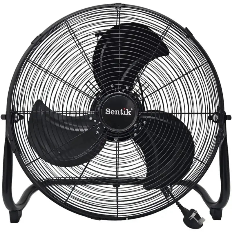 Ventilateur puissant sur pied Sentik – Grand débit d’air silencieux, 3 vitesses réglables, idéal maison et bureau